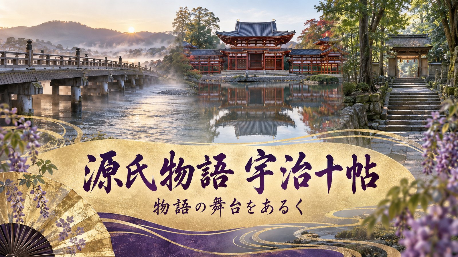 源氏物語『宇治十帖』の舞台を歩く